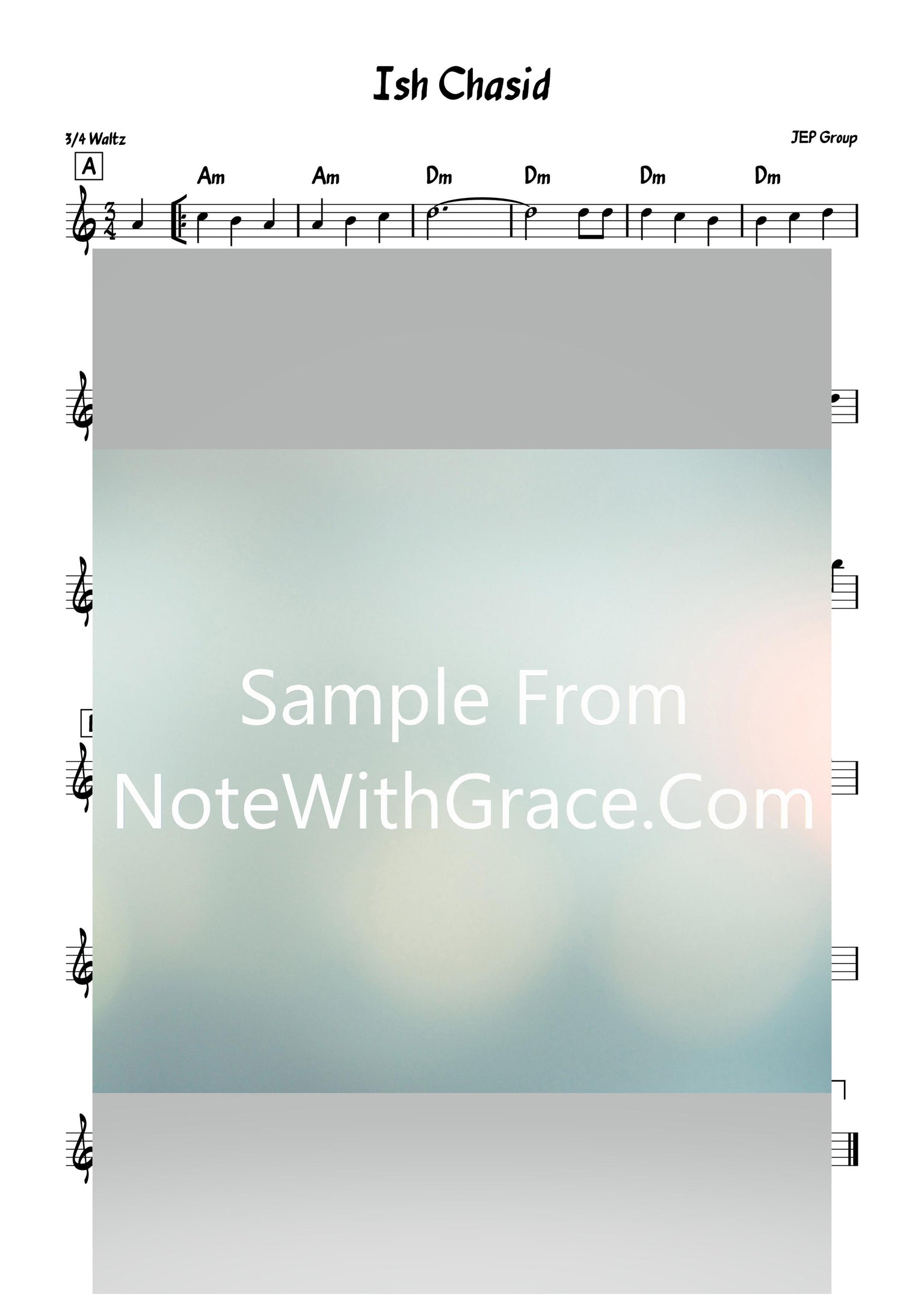 Music Sheets — NoteWithGrace.com
