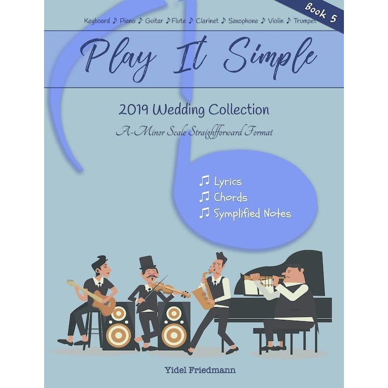 Play It Simple 2019 Wedding Collection-Music Book-NoteWithGrace.com